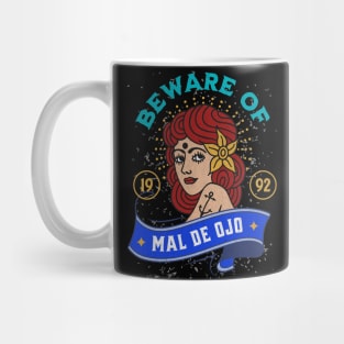 Mal De Ojo Tattoo Sailer Girl Mug